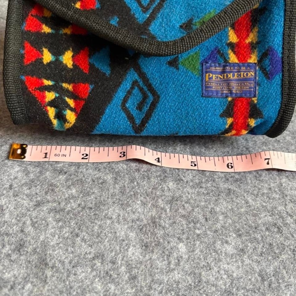 Vintage Pendleton Pouch Cosmetics Case Organizer … - image 6